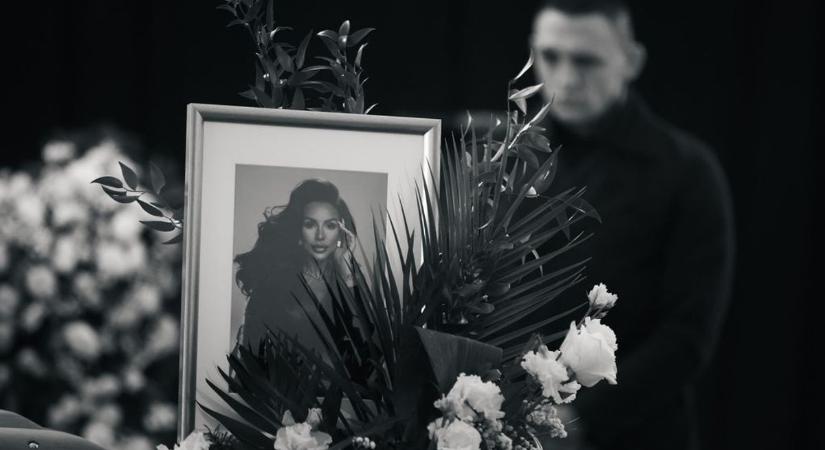 Megrendítő fotók: Jákli Mónikát utolsó útjára kísérték