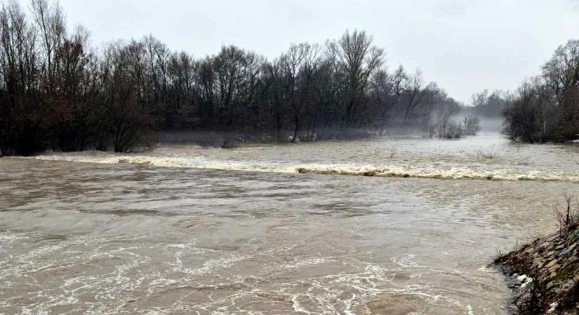 Egyelőre nem áll fenn árvízveszély a Borzsa folyónál