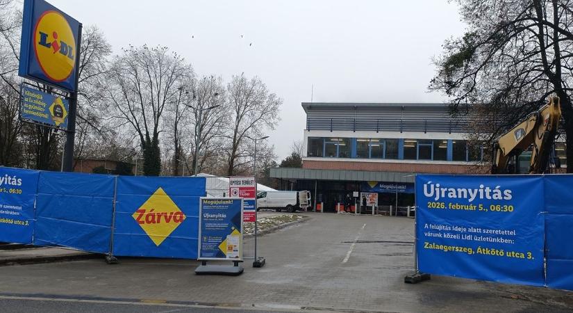 Mi történt a népszerű áruházlánc második boltjával Zalában? Választ kaptunk a cég sajtóosztályától