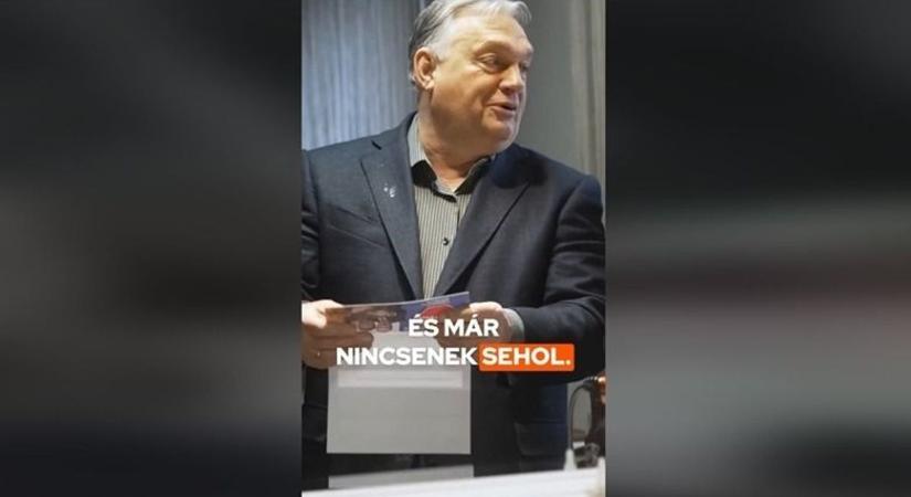 Fontos levelet adott át Orbán Viktor (VIDEÓ)