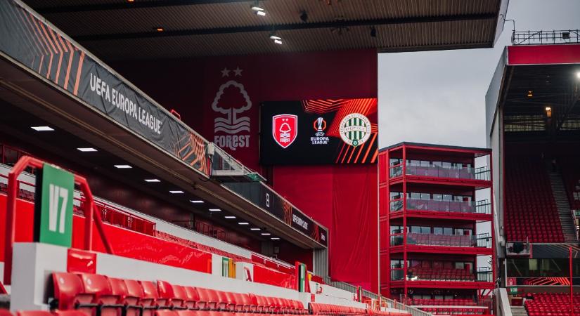 Élő: Nottingham Forest–Ferencváros