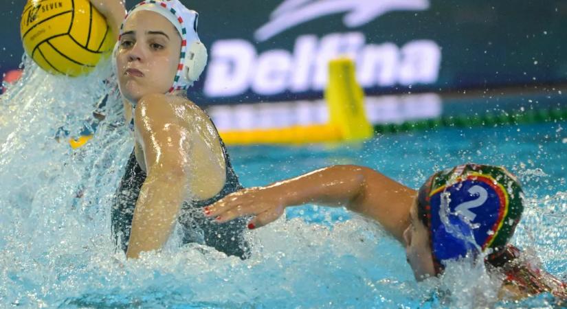 Megverték Portugáliát a magyar női pólósok, középdöntőbe jutottak az Eb-n