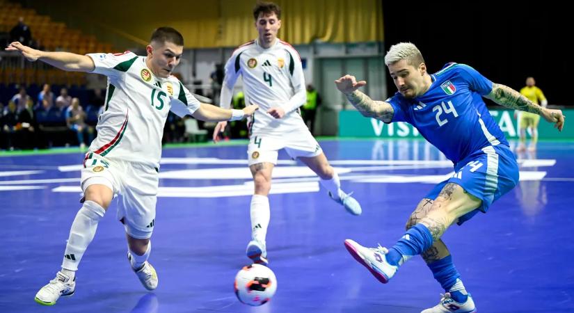A torna gólját lőhette a magyar válogatott az olaszoknak a futsal-Eb-n – videó