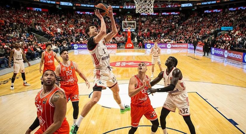 Nyert a Hapoel vendégeként a Bayern München a férfi kosárlabda Euroligában – videó