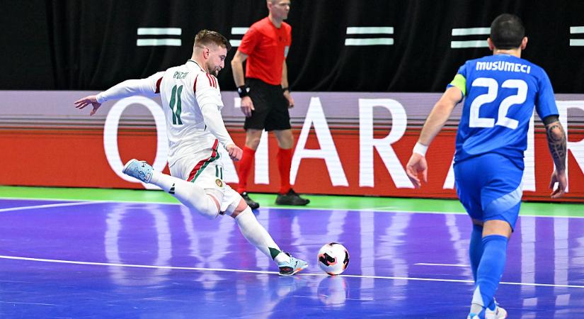 Borzasztó közel volt a nagy bravúrhoz a magyar futsalválogatott