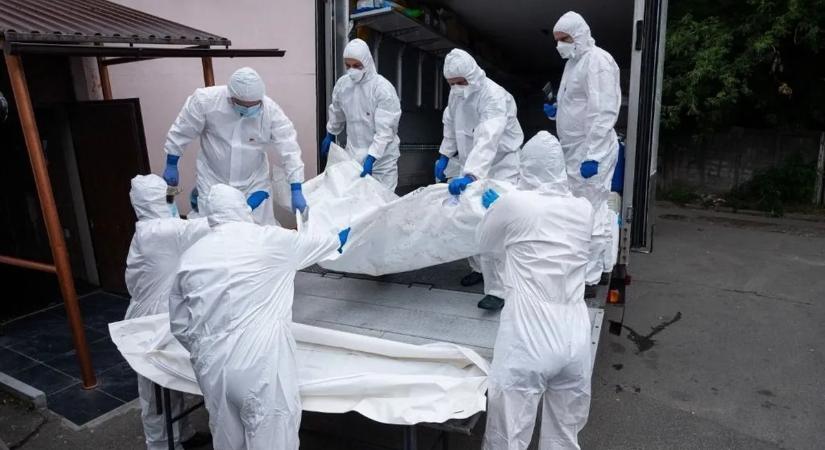 Ezer elesett ukrán katona holttestét adták át Ukrajnának