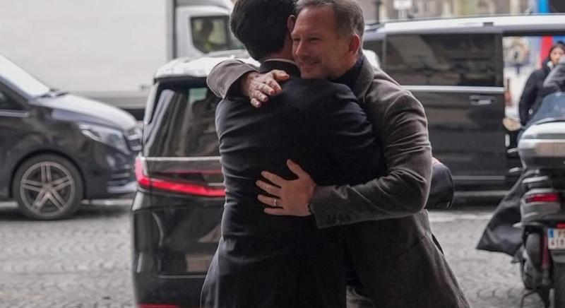 A hét fotója: Ben Sulayem az FIA párizsi irodájában fogadta Hornert