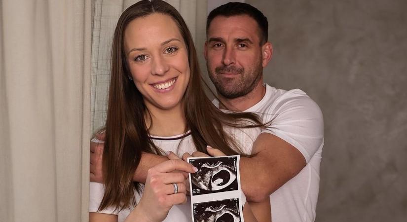 Először mutatta meg Böde Dániellel közös gyermekét a Fradi kapusa