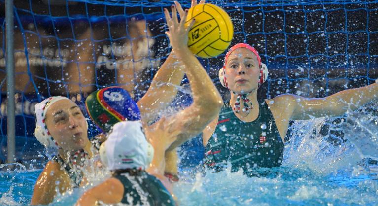 Ellentmondást nem tűrő teljesítménnyel csoportgyőztes a magyar női pólóválogatott