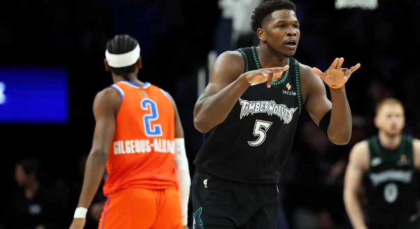 NBA: hullámzó formában az OKC, most Minnesotában kapott ki a címvédő