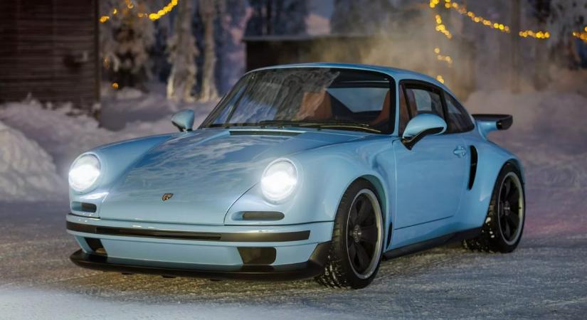 Retrót kimaxoló pehelykönnyű, kézi váltós 650 lovas új Porsche érkezett