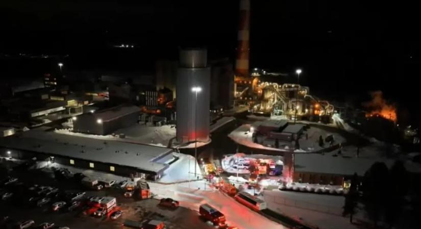 Robbanás rázta meg a fémipari üzemet, legalább négyen megsérültek