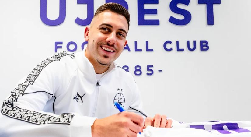 Hivatalos: bejelentette az Újpest Gradisar érkezését