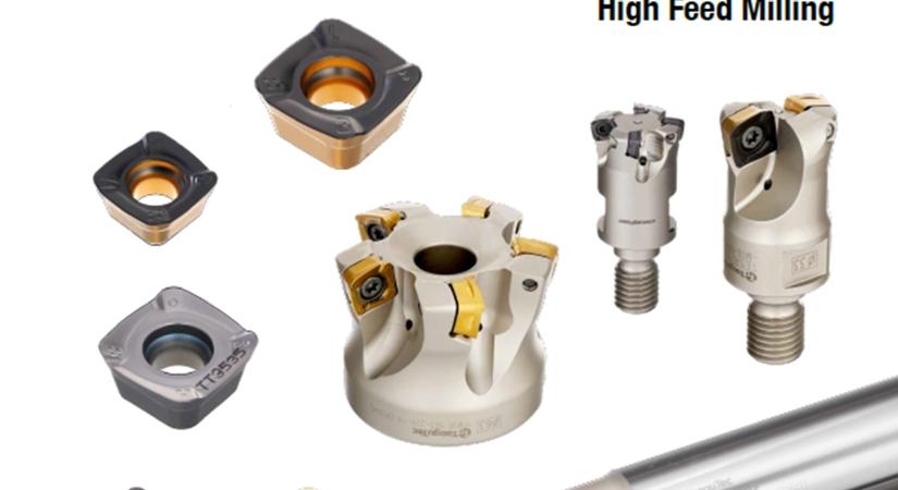 TaeguTec CHASE-FEED SRMT: egyoldalas, négyélű lapkacsalád nagy előtolású maráshoz