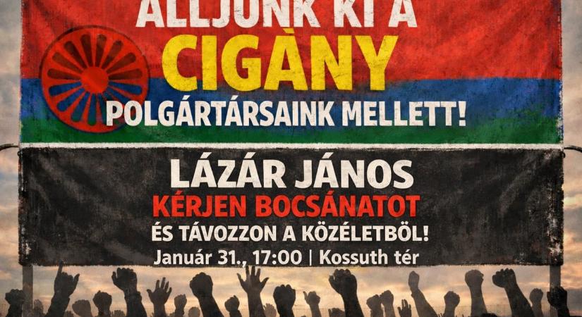Tanárok, művészek és diákok szólalnak fel a cigányság védelmében a holnapi tüntetésen
