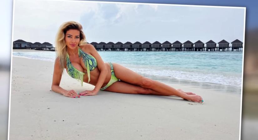 Voksán Virág férje így mentett meg egy cápát