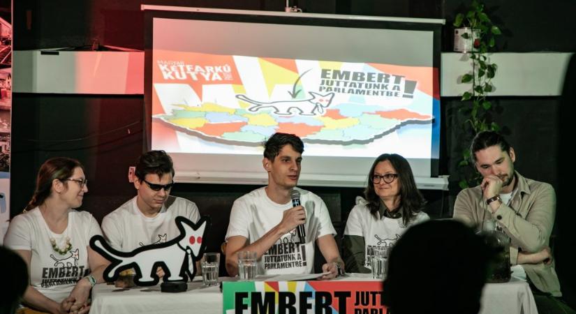 „Ideje, hogy visszalopjuk az országot” – parlamentbe készül a Kétfarkú Kutya Párt