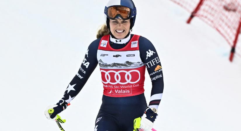 Nagyot bukott az olimpia előtti utolsó versenyen a műlesiklás esélyese, Lindsey Vonn