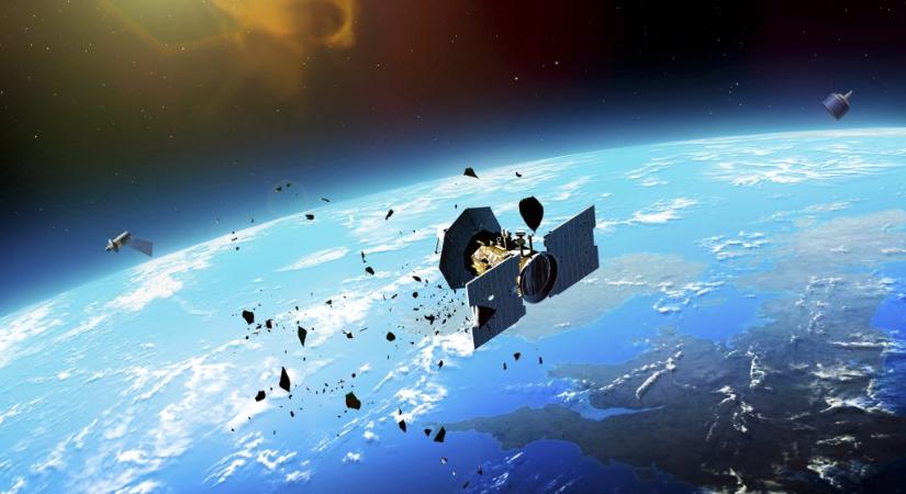 Veszélyes kínai űrszemét halad ma el Európa fölött