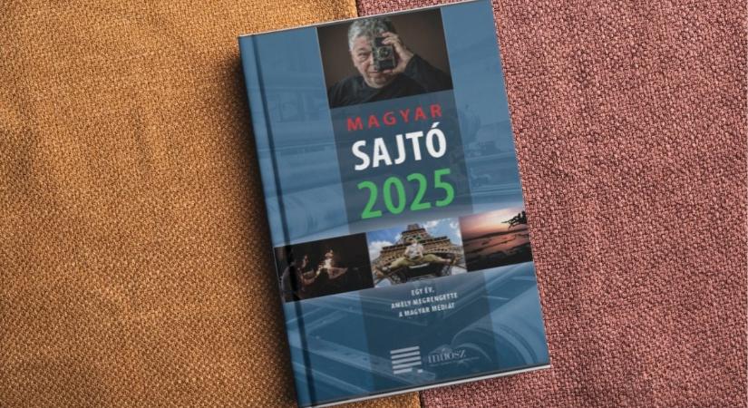 Február 5-től kapható a Magyar sajtó 2025 évkönyv