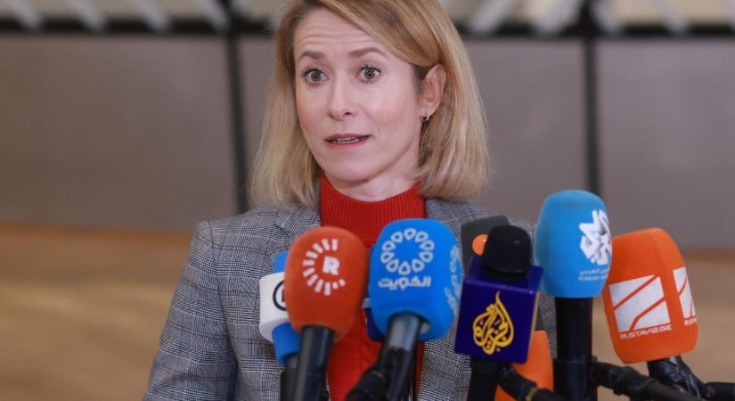 Kallas: az EU pénzügyi feketelistára tette Oroszországot