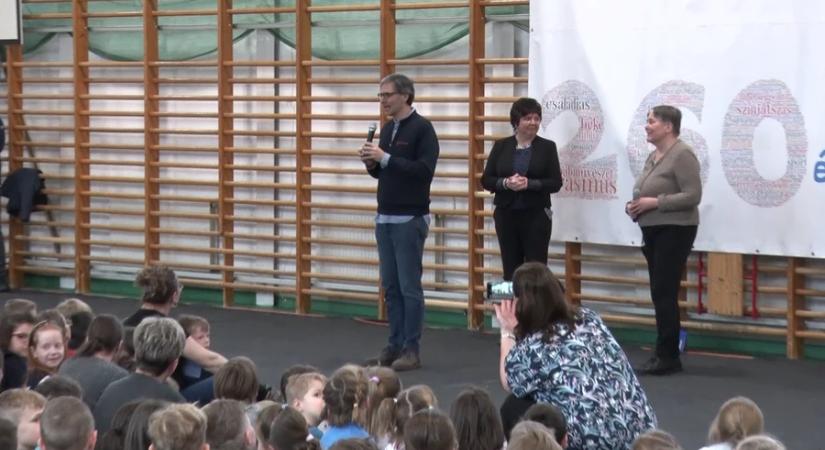 A piarista értékrend megerősítése – vezetők találkoztak a diákokkal