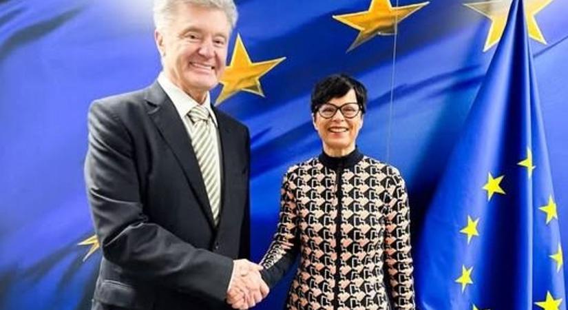 Porosenko Brüsszelben gyorsítaná Ukrajna uniós felvételét