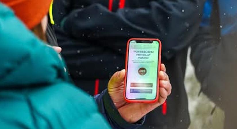 A baj perceiben sokat számít a digitális segítség – megújult a Hegyi Mentőszolgálat applikációja