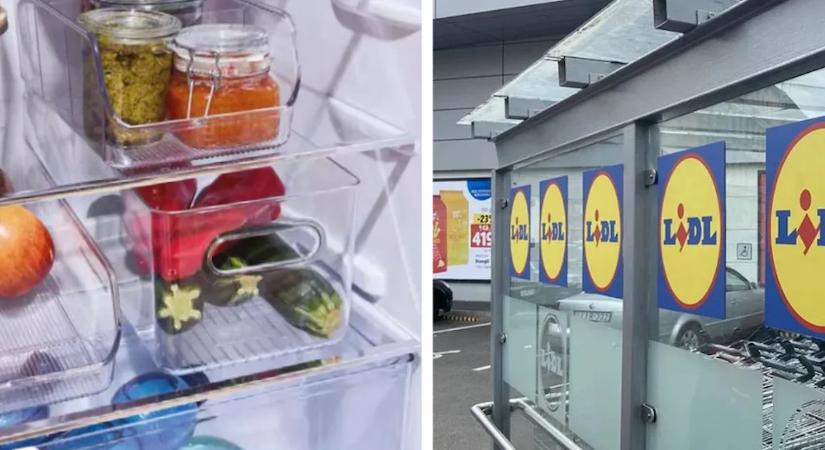 999 forint a Lidlben: Itt a filléres megoldás, amivel örökre vége a káosznak a hűtődben