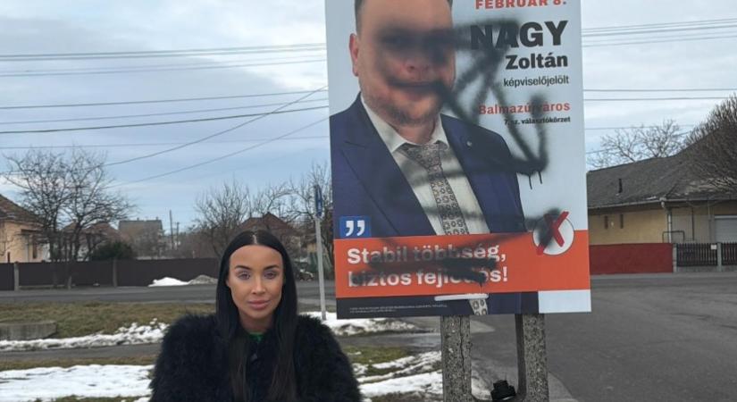 Ráállította a polgárőrséget a választási plakátokra a balmazújvárosi polgármester