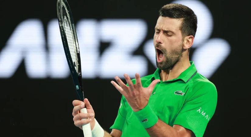 Honnan húzta ezt elő?! Djokovics hatalmasat küzdve legyőzte Sinnert öt szettben, ő döntőzik Alcarazzal Melbourne-ben