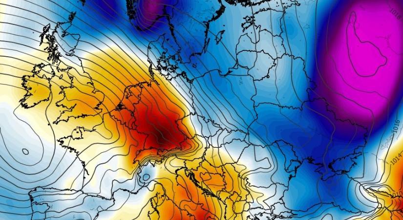 Térképeken mutatjuk a sarkvidéki fagy és kora tavaszi enyhülés csatáját