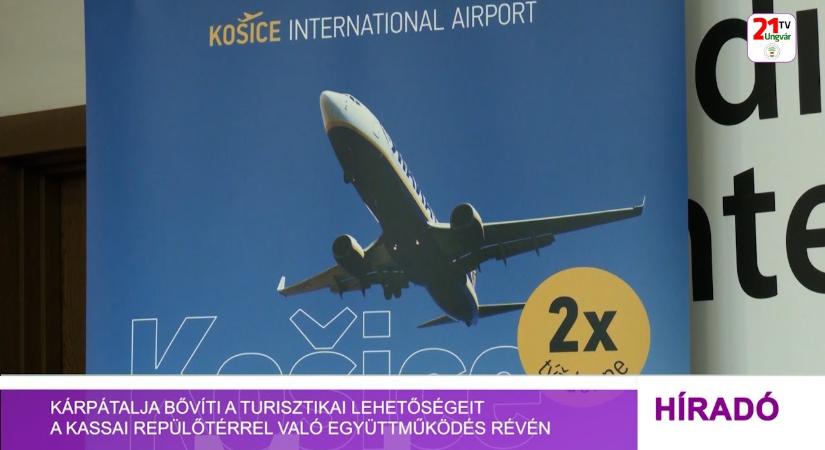 Kárpátalja bővíti a turisztikai lehetőségeit a kassai repülőtérrel való együttműködés révén (videó)