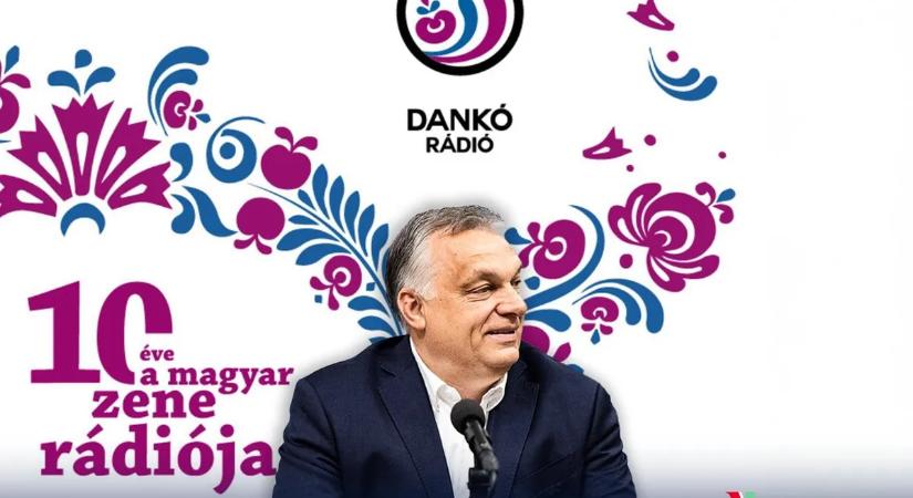 Orbán Viktor ismét kiállt a Dankó Rádió mellett