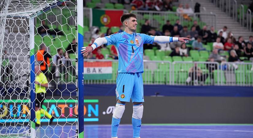 „Azért vagyunk csalódottak, mert megvolt az esély a továbbjutásra” – a futsal-válogatott kapusa