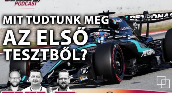 Podcast: Mit tudtunk meg az első F1-es tesztből?