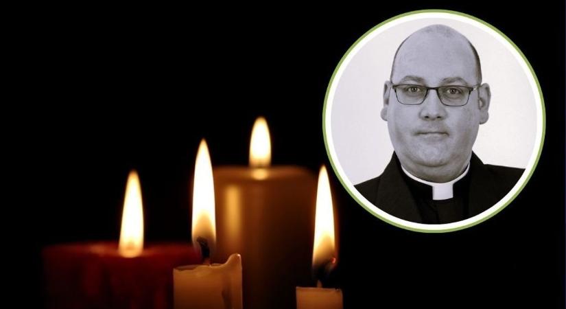 Tragikus hirtelenséggel elhunyt Megyeri Ciprián, Tata korábbi plébánosa