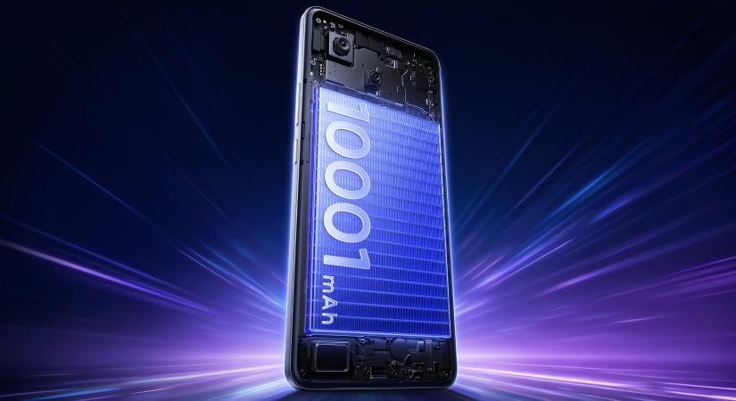 10 001 mAh-s akkut nyújt 8 éves élettartammal az új Realme P4 Power