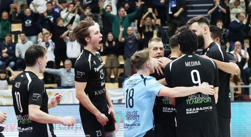 Kupaaranyért játszhat a Fino Kaposvár, pedig a Barcika vezetett 2–1-re az elődöntőben