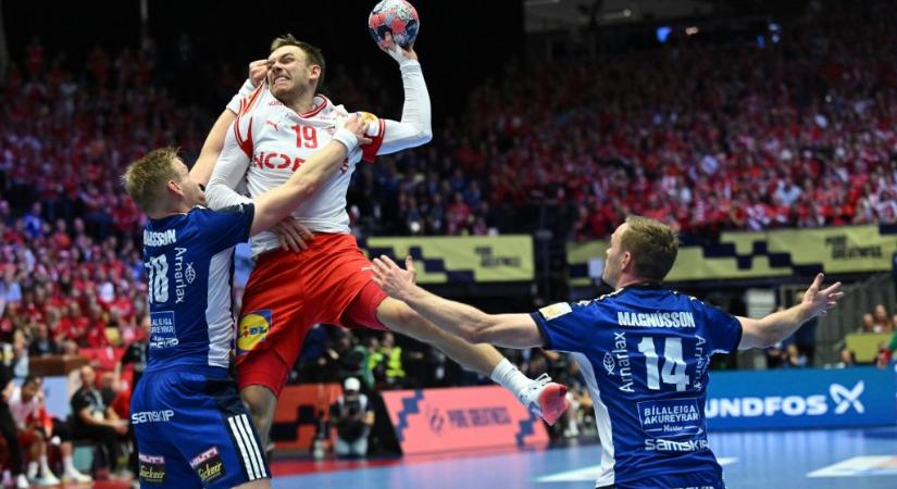 Kézi-Eb: izzadtak a dánok sokáig, végül bedarálták Izlandot az elődöntőben