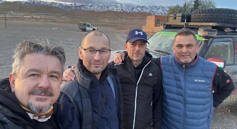 A Naturland Team elérte az Atlanti-óceánt, nehezített körülményekkel küzdenek Afrikában