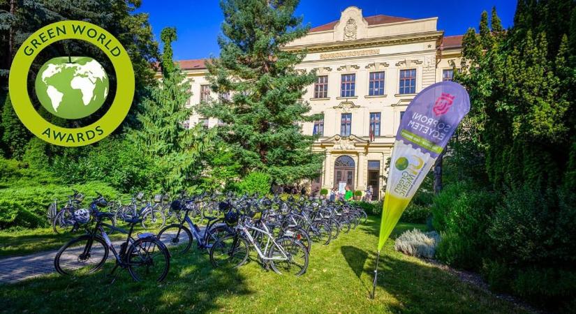 A Soproni Egyetem a nemzetközi Green World Environment Award-díj nyertese!
