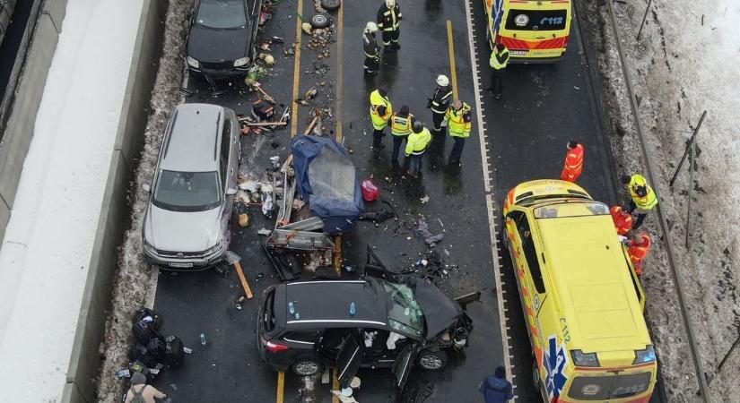 Egymást érték a súlyos balesetek az M1-esen és a főutakon januárban