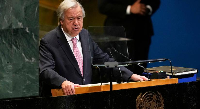 Az ENSZ „küszöbönálló pénzügyi összeomlására” figyelmeztet a világszervezet főtitkára