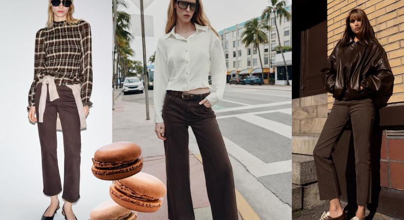 Így viseld a csokoládébarna farmert – A váratlanul menő megjelenés 2026 telére