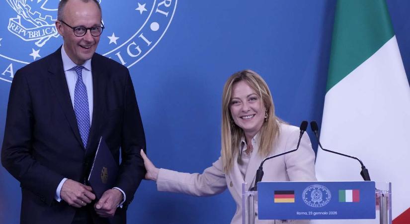 Merz és Meloni új szövetsége háttérbe szorítja Macront