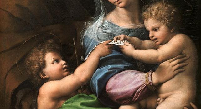 Titokzatos részletet fedeztek fel egy világhírű Raffaello-festményen