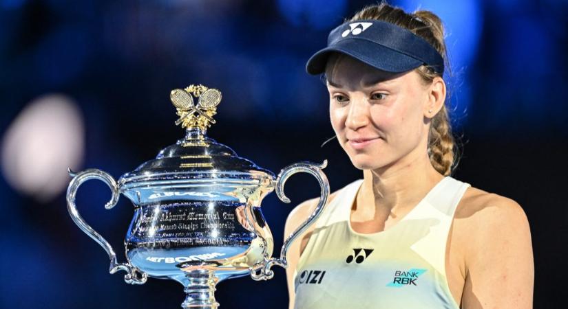 Ribakina óriási fordítással győzte le a világelsőt az Australian Open-döntőben