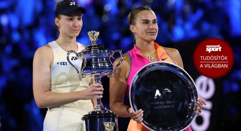 Ribakina visszavágott Szabalenkának a 2023-as döntőért, megnyerte az Australian Opent