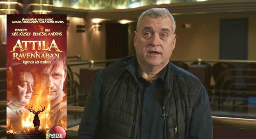 „Ez egy vízió a múltról” – Kiss József rendező az Attila Ravennában születéséről mesél